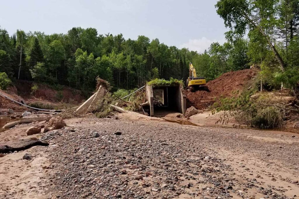 Fish Creek Utilities job site